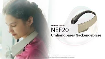 NITECORE - NEF20 - NACKENVENTILATOR